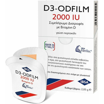 Supliment alimentar Pharmasyn Ibsa D3odfilm 2000iu - gust portocaliu