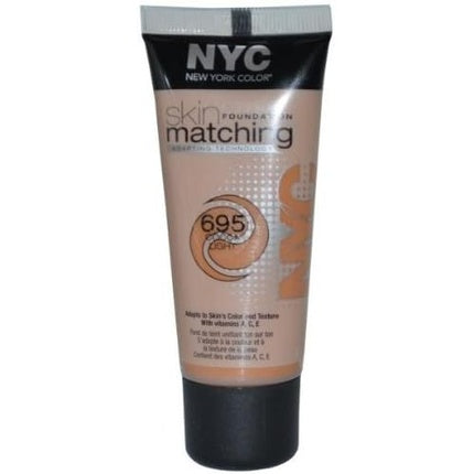 Fond de ten NYC New York Colors Skin Matching Foundation 30ml Cocoa Light