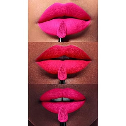 Ruj lichid mat L'Oréal Paris Rouge Signature Matte 121 I Choose, roz vibrant