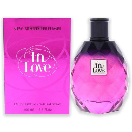 Perfum New Brand In Love, EDP Spray Femei 100 ml, Culoare Roz