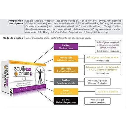 Supliment alimentar, Tegor, Equilibrium Emo, 60 capsule