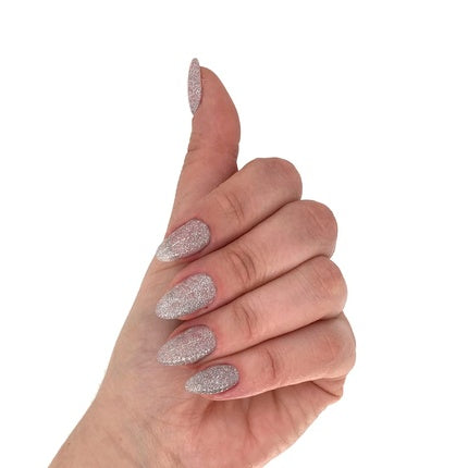 Laylagel Polish, Layla, Silver Glitter, 0.01L