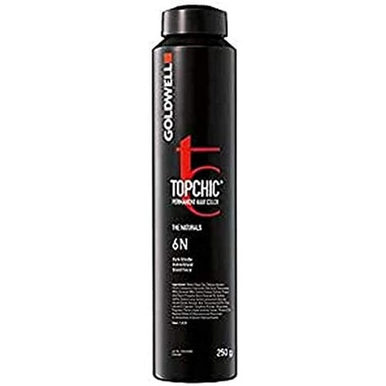 Vopsea de păr Goldwell Topchic Naturals 6na Dark Natural Ash Blonde 250 ml
