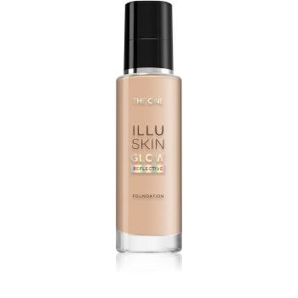 Fundație Oriflame The One Illu Skin Glow, 30 Ml, Ambalaj sticlă transparentă cu capac negru