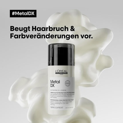 Cremă fără clătire L'Oréal Professionnel Metal DX, protecție UV și termică, 150g