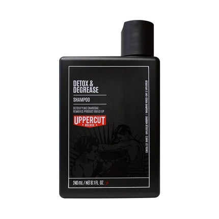 Sampon Detox si Degresare, Uppercut Deluxe, cu Carbune, 240ml