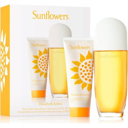 Set parfum, Elizabeth Arden, Sunflowers, 100 ml Eau de Toilette, 100 ml Loțiune corp