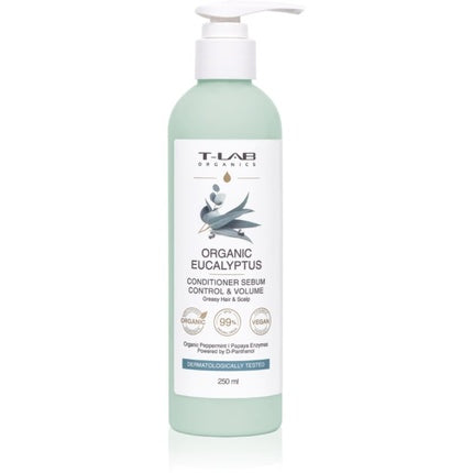 Condiționator T-Lab Organics Eucalyptus Sebum Control & Volume, 250 ml