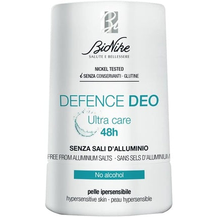 Bionike Defence Deo Roll-On, Fără Săruri de Aluminiu, 50ml
