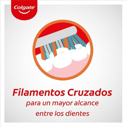 Periuță de dinți, Colgate, Zig Zag, multicolor, 3 bucăți