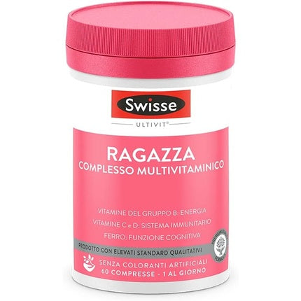 Supliment Multivitaminic Swisse Ragazza 60 Comprimate Roz