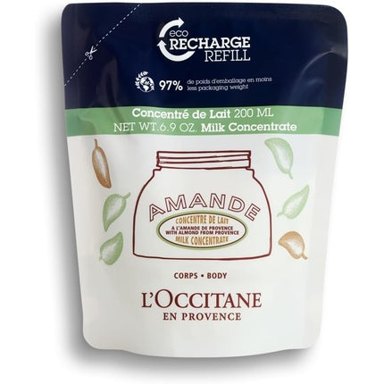 Cremă Concentrată Lapte de Migdale, L'Occitane, 200ml, Eco Refill