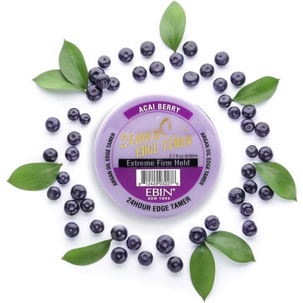 Gel Ebin New York Edge Tamer, Extreme Firm Hold, Acai Berry