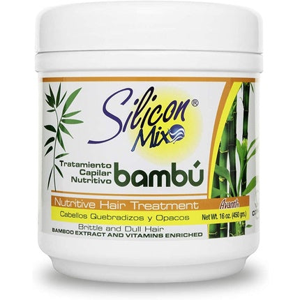 Silicon Mix Bambu Nutritive Hair Treatment, 473ml, alb