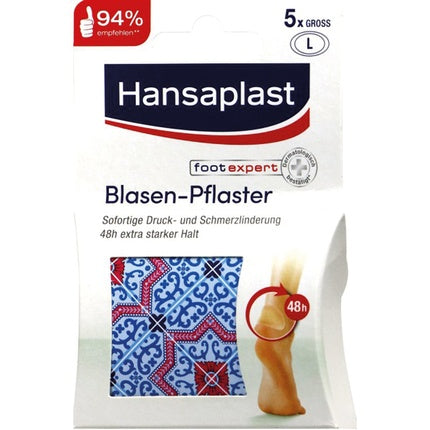Plasture Hansaplast pentru bășici la călcâie, 5 bucăți