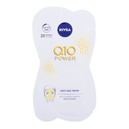 Mască de față Nivea Q10 Power Antiage - Smoothing Antiwrinkle Mask