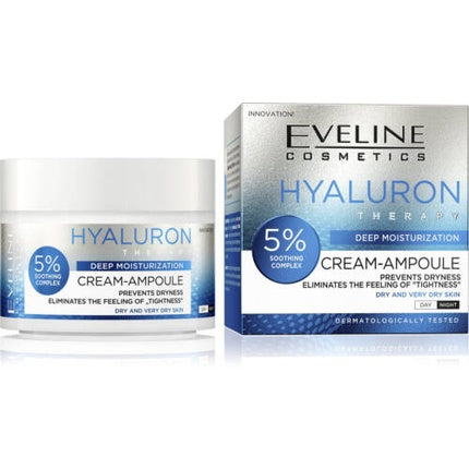 Cremă hidratantă, Eveline, 5% Complex calmant, 50ml