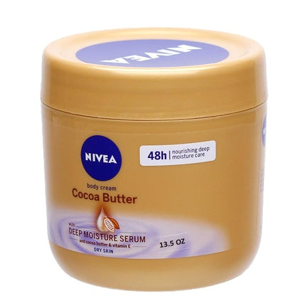 Cremă corp Nivea, Cocoa Butter, 400 mL, pentru piele uscată