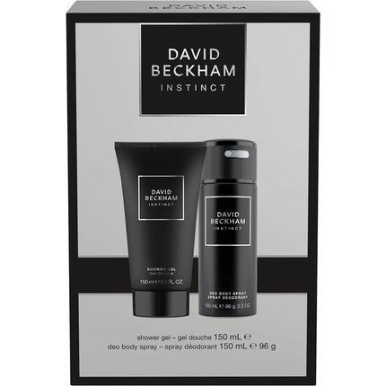Set deodorant si gel dus, David Beckham, Instinct