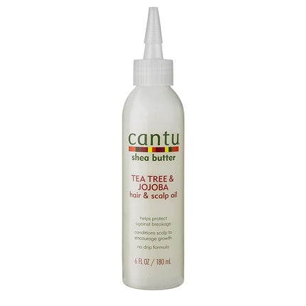 Ulei pentru păr și scalp, Cantu, Tea Tree și Jojoba, 180ml