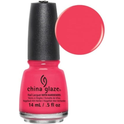Lac de unghii, China Glaze, Pool Party, roz 14ml