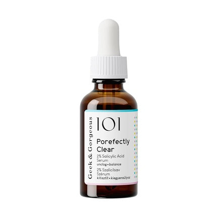 Serum facial Geek & Gorgeous 101 Porefectly Clear cu acid salicilic 30ml