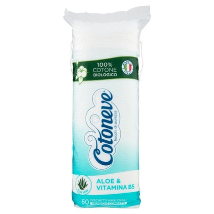 Dischetti Cotoneve Maxi, 60 bucăți, aloe vera
