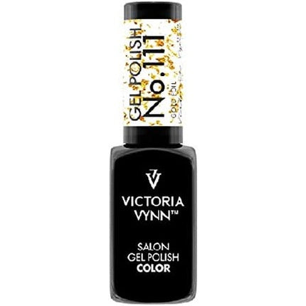 Victoria Vynn Gel Polish No. 111 Gold Foil, Culoare aurie cu fulgi