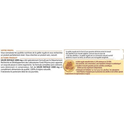 Loțiune Forté Pharma Royal Jelly, 1000mg