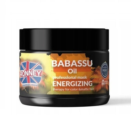 Masca de păr Ronney Babassu Oil Energizing Mask, 273 g, negru
