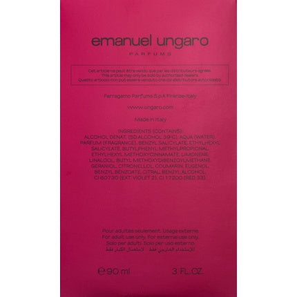 Parfum, Emanuel Ungaro Femme, Eau de Parfum 90ml