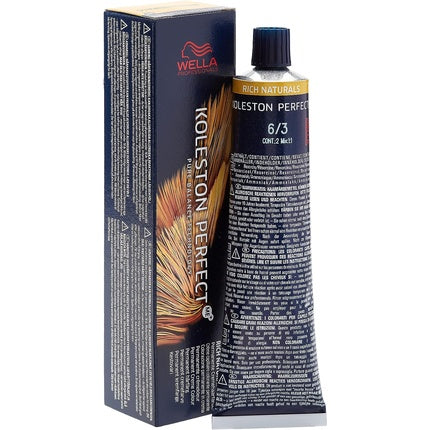 Vopsea de păr, Wella, Koleston Perfect Me, Rich Naturals 6/3