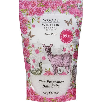 Sare de baie, Woods Of Windsor, True Rose, 500g