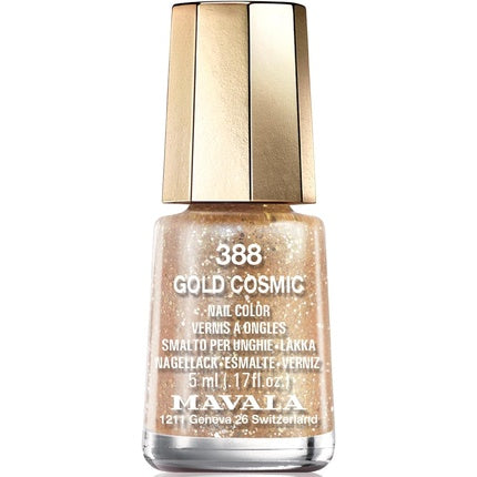 Culoare unghii Mavala Mini Color Cosmic Gold, capacitate 5ml