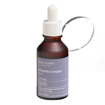 Serum Anti-îmbătrânire Mary & May 6 Peptide Complex, 30 ml