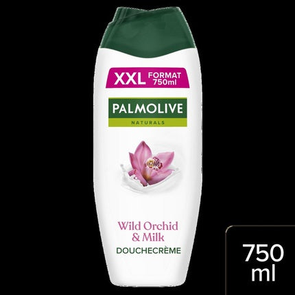 Gel de duș Palmolive Naturals Orchid & Milk, format XXL, 750 ml