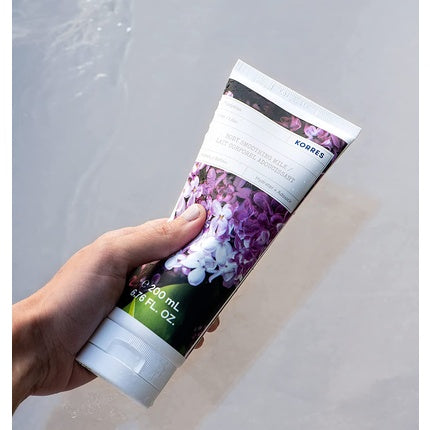 Lapte de corp, Korres, 200ml, liliac si aloe vera