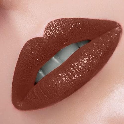 Gloss de buze Êb Être Belle, Dual-Phase, maro închis cu sclipici