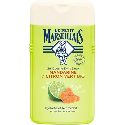 Gel de duș Le Petit Marseillais cu Mandarine și Lime Organic, 250ml