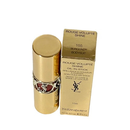 Ruj Yves Saint Laurent Rouge Volupté Shine 155 Bordo