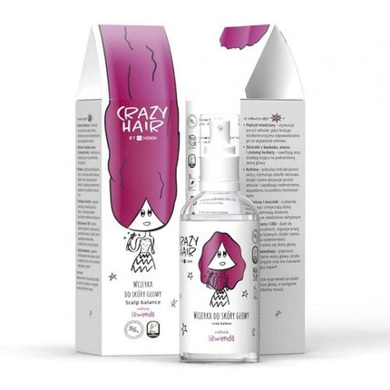Lotionă pentru scalp Crazy Hair Lavender fără alcool 100ml