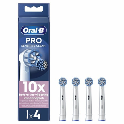 Periuță de dinți electrică Oral-B Sensitive Clean, set 4 buc