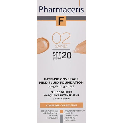 Fond de ten, Pharmaceris, Fluid, SPF 20, Natural