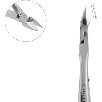Forfecuță cuticule Staleks Pro KL-01, inox, argintiu