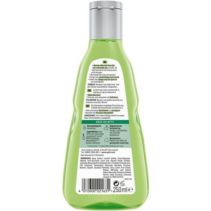 Șampon Guhl Fresh & Airy, pentru păr normal până la gras, cu extract de lămâie, 340ml