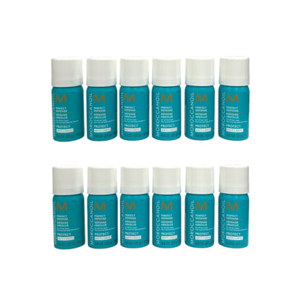 Spray păr, Moroccanoil, Perfect Defense, albastru