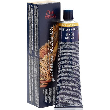 Vopsea de păr, Wella, Koleston Perfect Me+ 9/31 blond deschis