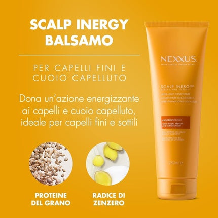Balsam Nexxus Scalp Inergy, 250ml, portocaliu