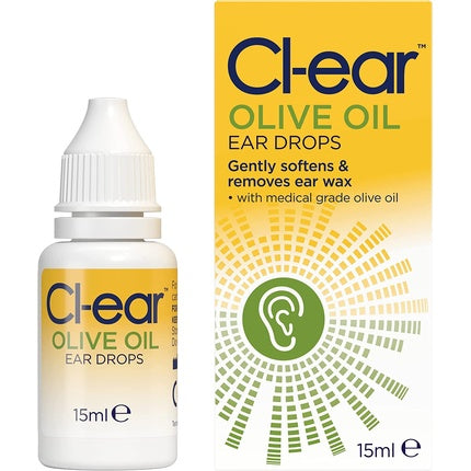 Picături urechi, Clear, ulei de măsline, 15ml