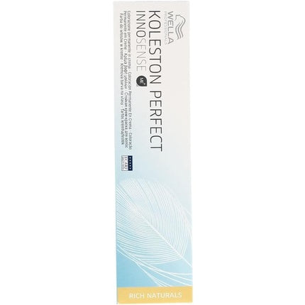 Vopsea de Păr Permanentă Wella Koleston Perfect Innosense, 60ml, Culoare Rich Naturals